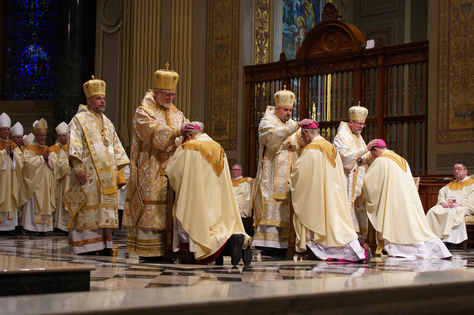 Єпископи Постійного Синоду УГКЦ взяли участь в хіротонії трьох римо-католицьких єпископів у Філадельфії