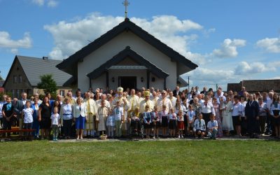 Храмовий празник та відзначення Ювілею 20-ти ліття Парафії Переображення Господнього у Бєліци.