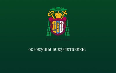 ЗАГАЛЬНІ ДУШПАСТИРСЬКІ ОГОЛОШЕННЯ НА ХУІІ НЕДІЛЮ ПІСЛЯ ЗІСЛАННЯ СВЯТОГО ДУХА: 20-27.10.2024 Р.