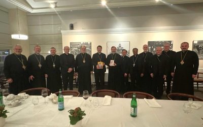 Єпископи Постійного Синоду УГКЦ зустрілися з архиєпископом Торонто