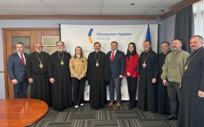 Глава УГКЦ та єпископи Постійного Синоду відвідали Посольство України в Канаді