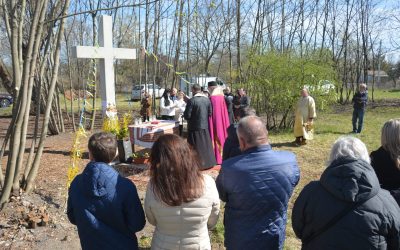 W Opolu poświęcono plac i krzyż pod budowę cerkwi greckokatolickiej
