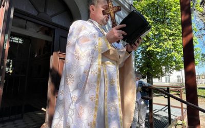 Радісне Христос Воскрес в м. Ґостинь