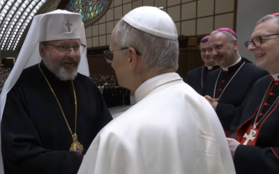 «ПОКЛАВШИ РУКУ НА СЕРЦЕ, КАЖУ ПРОВІДНИКАМ НАРОДІВ: ЗУСТРІНЬМОСЯ», — ПАПА ЛЕВ XIV ПІД ЧАС ЮВІЛЕЮ СХІДНИХ КАТОЛИЦЬКИХ ЦЕРКОВ.