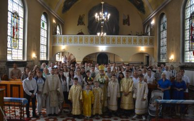 ПАРАФІЯ В ҐЛІВІЦАХ ВІДЗНАЧИЛА ХРАМОВИЙ ПРАЗНИК ТА ЮВІЛЕЙ 50-ЛІТТЯ ІСНУВАННЯ