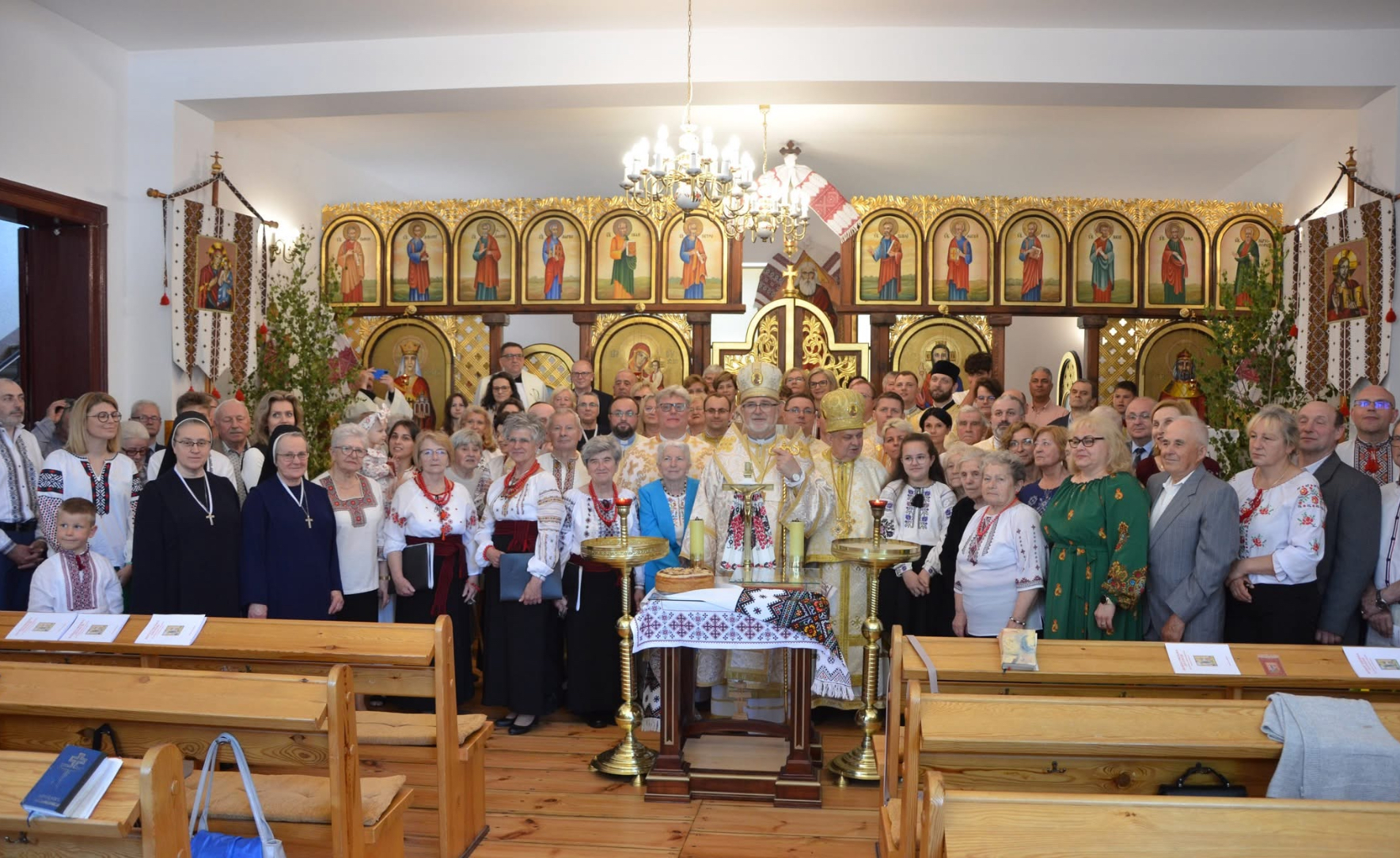 ВІДПУСТ І ЮВІЛЕЙ 40-ЛІТТЯ ПАРАФІЇ СВЯТИХ ВОЛОДИМИРА І ОЛЬГИ В М’ЯСТКУ