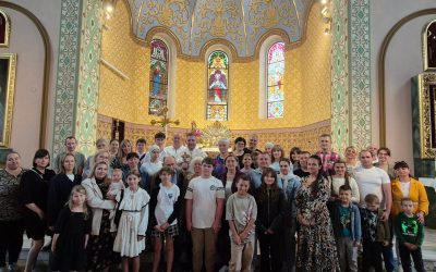 Літургія у новоствореному душпастирстві у м. Яроцін
