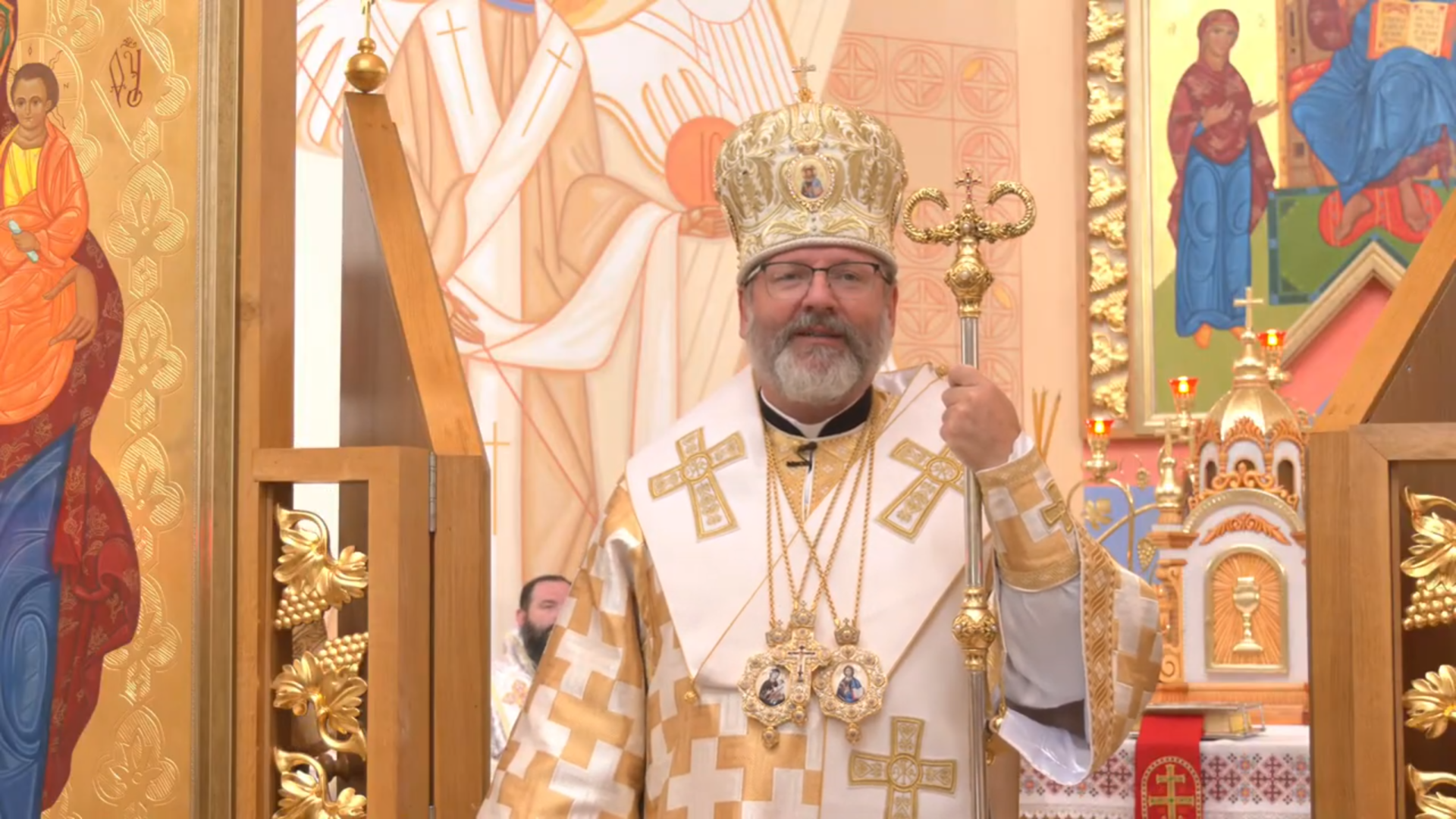«ПРАВЕДНИЙ, СВЯТИЙ МИТРОПОЛИТЕ АНДРЕЮ, УЧИТЕЛЮ ЧИСТОЇ ЛЮБОВІ ДО БОГА І ДО КРАЮ, МОЛИ БОГА ЗА НАС» – ОТЕЦЬ І ГЛАВА УГКЦ БЛАЖЕННІШИЙ СВЯТОСЛАВ – У ПРИЛБИЧАХ.