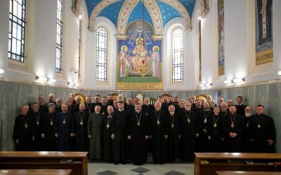 Члени Синоду відвідали в Римі головний осідок Василіанського чину