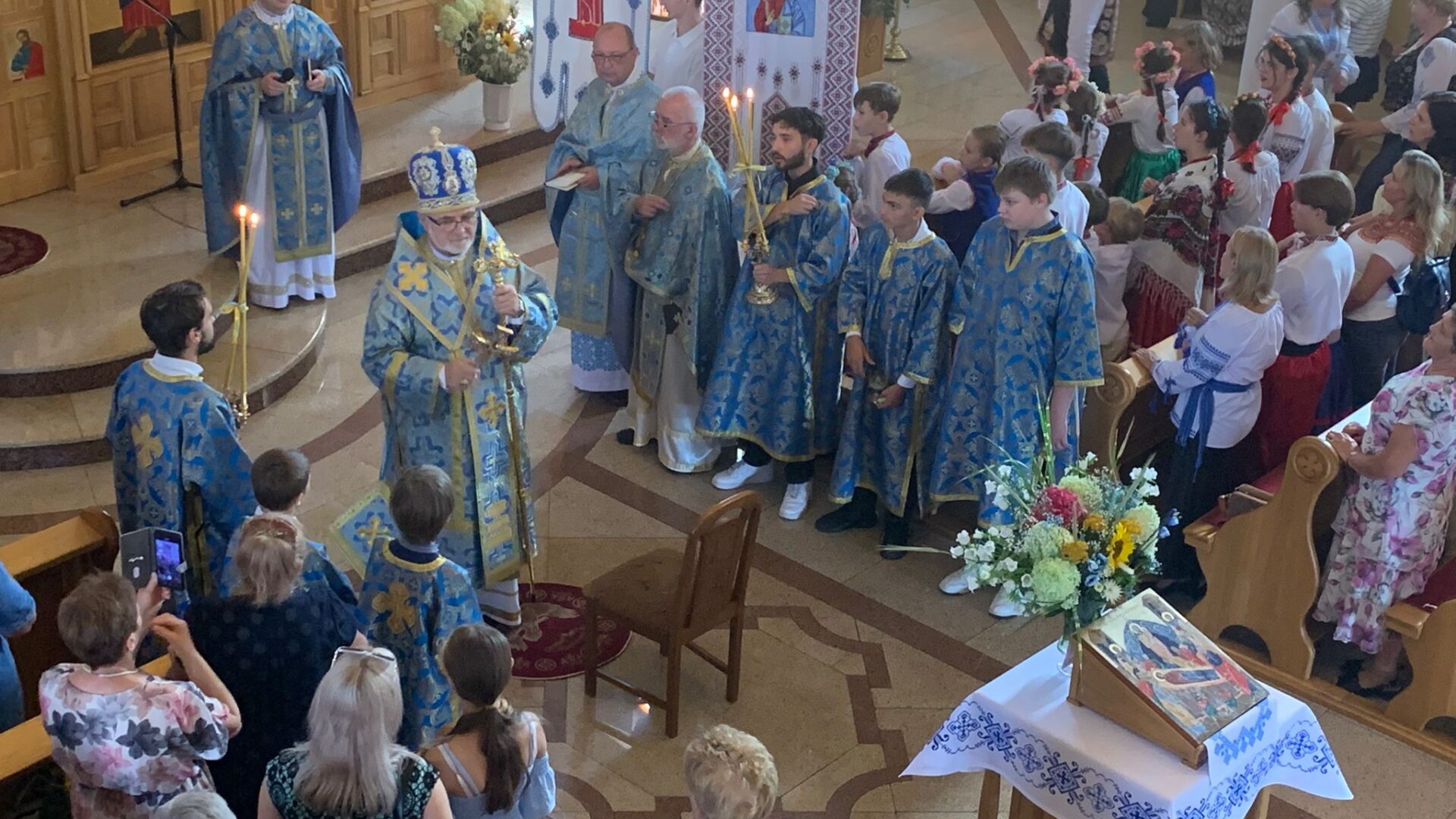 ПРОПОВІДЬ ВЛАДИКИ ВОЛОДИМИРА ЮЩАКА НА ПРАЗНИК УСПІННЯ ПРЕСВЯТОЇ БОГОРОДИЦІ ТА НА З’ЇЗД БОДНАРЧАН В ЛІГНИЦІ – 15.08.2025 Р.