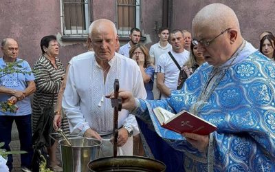 Урочисте святкування храмового празнику  Успіння Пресвятої Богородиці в Катовіцах