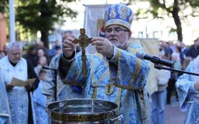 «Від нині маєте також частку св. Володимира, Київського Князя, але одночасно теж справжнього християнина – нашого Святого» — проповідь владики Володимира