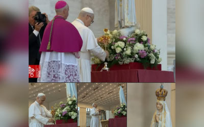 ДІВА МАРІЯ ЗАКЛИКАЄ НАС ПОДБАТИ, ЩО СЛОВО НЕ ВПАЛО В ПОРОЖНЕЧУ – СВЯТІШИЙ ОТЕЦЬ ПАПА ЛЕВ XIV.