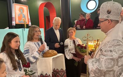 Приміційна Архиєрейська Божественна Літургія Владики Марюша Дмитерка у Санктуарії Різдва Пресвятої Богородиці у Білому Борі.