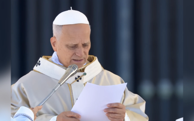 ХОР – ЦЕ ОБРАЗ ЦЕРКВИ, ЯКА ОДНОДУШНО ПРОСЛАВЛЯЄ БОГА – СВЯТІШИЙ ОТЕЦЬ ПАПА ЛЕВ XIV.