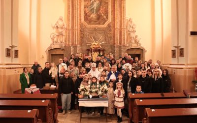 Пастирський візит владики Маріуша до душпастирського осередка в Кендзежині-Козлі