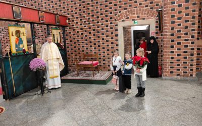 Пароха катедральної парафії о. Андрія Михалишина привітали з іменинами