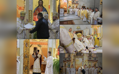 25-ЛІТТЯ БУЧАЦЬКОЇ ЄПАРХІЇ УГКЦ ВІДЗНАЧИЛИ У КАТЕДРАЛЬНОМУ СОБОРІ МІСТА ЧОРТКІВ.