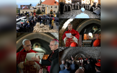 ПАПА ЗДІСНЙИВ ПАЛОМНИЦТВО ДО СВЯТОГО ШАРБЕЛЯ – МИР ПОТРЕБУЄ НАВЕРНЕННЯ СЕРДЕЦЬ.