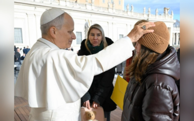 ПОДІЯ, ЩО ДОДАЄ НАДІЇ – 12-РІЧНА ВАРВАРА ПРО ЗУСТРІЧ ЗІ СВЯТІШИМ ОТЦЕМ ЛЕВОМ XIV.
