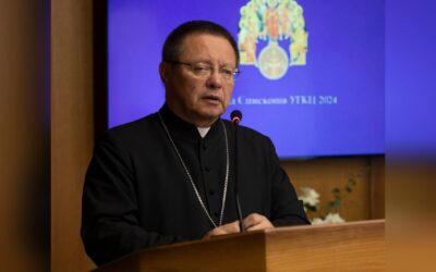 «ЛЮДЯНІСТЬ ЗІГРІВАЄ», — БЛАЖЕННІШИЙ СВЯТОСЛАВ ПОДЯКУВАВ КАРДИНАЛОВІ ҐЖЕҐОШУ РИСЮ ЗА ВЧАСНУ СОЛІДАРНІСТЬ І ДОПОМОГУ КИЄВУ.