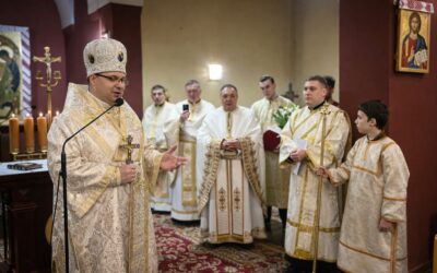 ДИЯКОНСЬКІ СВЯЧЕННЯ У ПАРАФІЇ СВ. ДИМИТРІЯ СОЛУНСЬКОГО В М. БИТОМ – 08.02.2026 Р. Б.