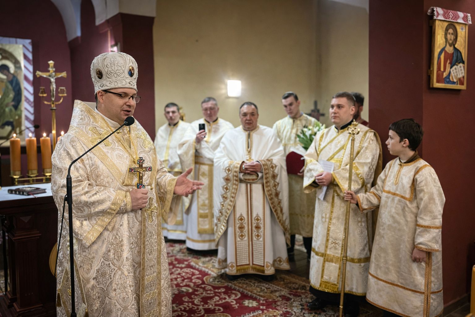 ДИЯКОНСЬКІ СВЯЧЕННЯ У ПАРАФІЇ СВ. ДИМИТРІЯ СОЛУНСЬКОГО В М. БИТОМ – 08.02.2026 Р. Б.