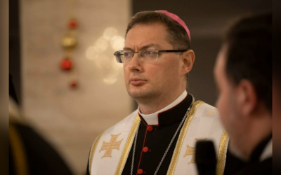 СЕРЕД БОЛЮ ВІЙНИ ЗБЕРІГАЄМО ПОГЛЯД НАДІЇ – АРХИЄПИСКОП ВІСВАЛЬДАС КУЛЬБОКАС – АПОСТОЛЬСЬКИЙ НУНЦІЙ В УКРАЇНІ.