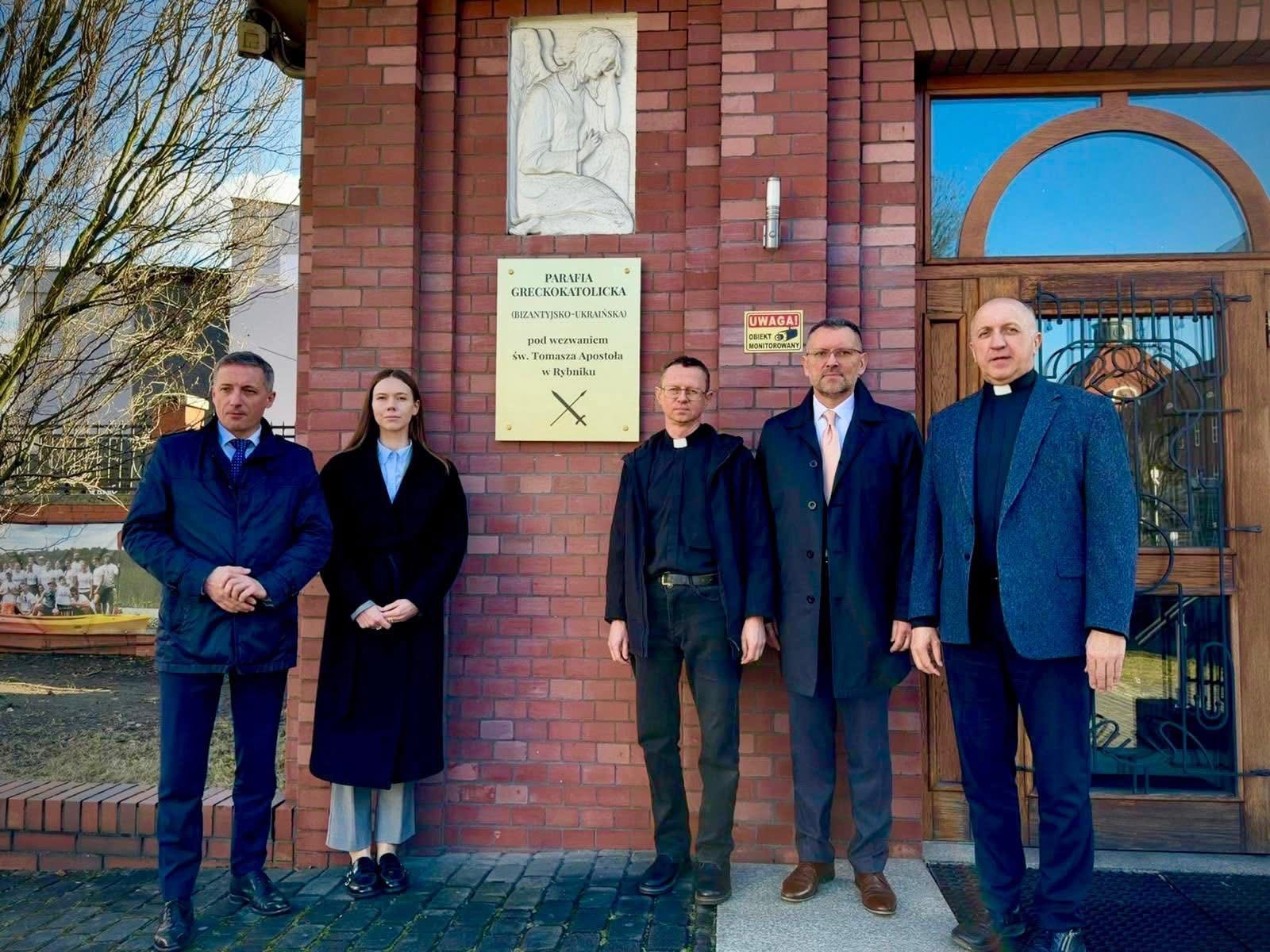 Генеральний консул України у Кракові відвідав парафію в місті Рибнік