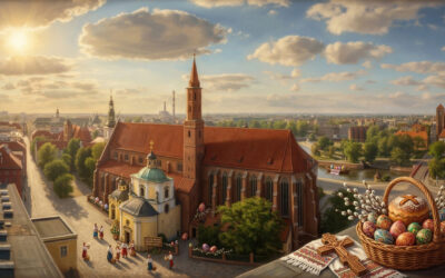 Святкування Великодня в УГКЦ на території Польщі припадає на 5 квітня за григоріанським календарем