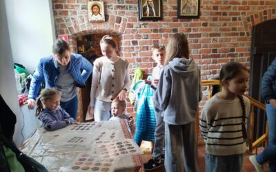 Майстер-клас із писання писанок у Вроцлавськй парафії