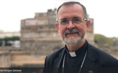 ПРО ВІРУ ТА КОРІННЯ – ЦЕРКВА – ОПОРА ДЛЯ УКРАЇНСЬКИХ БІЖЕНЦІВ ВЛАДИКА ДЗЮРАХ АПОСТОЛЬСЬКИЙ ЕКЗАРХ ДЛЯ УКРАЇНЦІВ ВІЗАНТІЙСЬКОГО ОБРЯДУ В НІМЕЧЧИНІ ТА СКАНДИНАВІЇ.