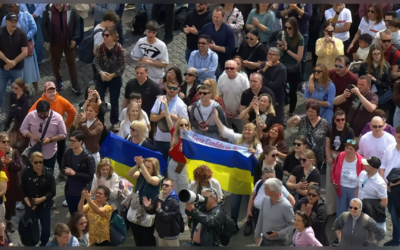 НЕХАЙ ХРИСТОВЕ СВІТЛО ВТІШИТЬ ДОРОГИЙ УКРАЇНСЬКИЙ НАРОД – СВЯТІШИЙ ОТЕЦЬ ПАПА ЛЕВ XIV.