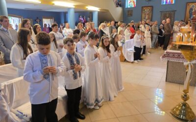 УРОЧИСТE СВЯТЕ ПРИЧАСТЯ У СЛУПСЬКУ