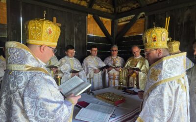 БОЖЕСТВЕННА ЛІТУРГІЯ В КАПЛИЦІ БІЛЯ ВАТРЯНОГО ПОЛЯ У ЖДИНІ