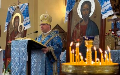 Святкування храмового празника у парафії Різдва Пресвятої Богородиці в Олаві