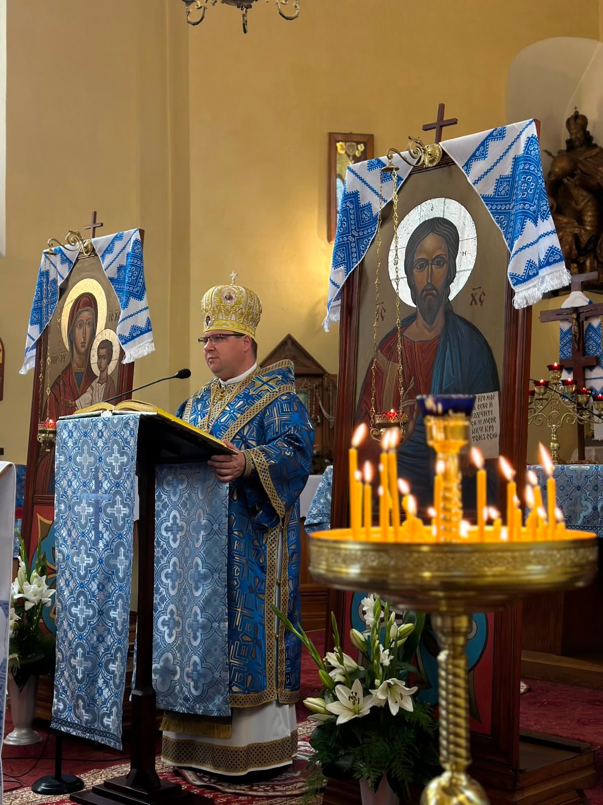 Святкування храмового празника у парафії Різдва Пресвятої Богородиці в Олаві