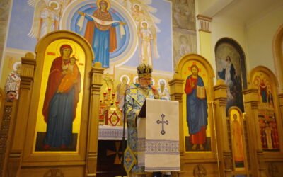 ПРОПОВІДЬ ВЛАДИКИ ВОЛОДИМИРА (ЮЩАКА) В ЧАСІ ХРАМОВОГО ПРАЗНИКА ПОКРОВИ ПРЕСВЯТОЇ БОГОРОДИЦІ В ПОЗНАНІ – 01.10.2026 Р.